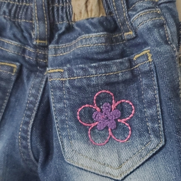 Children's Place 18 Months Toddler Denim Skinny Elastic Waist Jeans - Picture 4 of 7